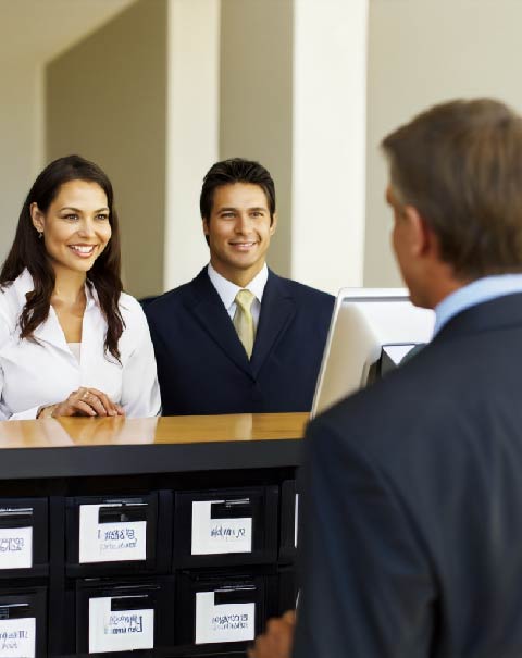 Registration Desk & Staff